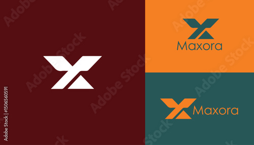 Modern Abstract Letter X Logo Design Minimalist and Creative Branding Identity