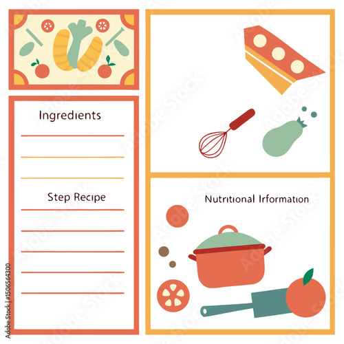Cooking Recipe Infographic Template