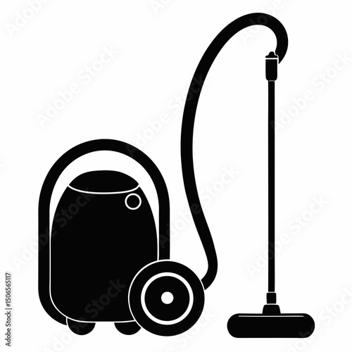 vacuum cleaner silhouette