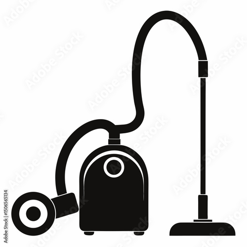 vacuum cleaner isolated on white