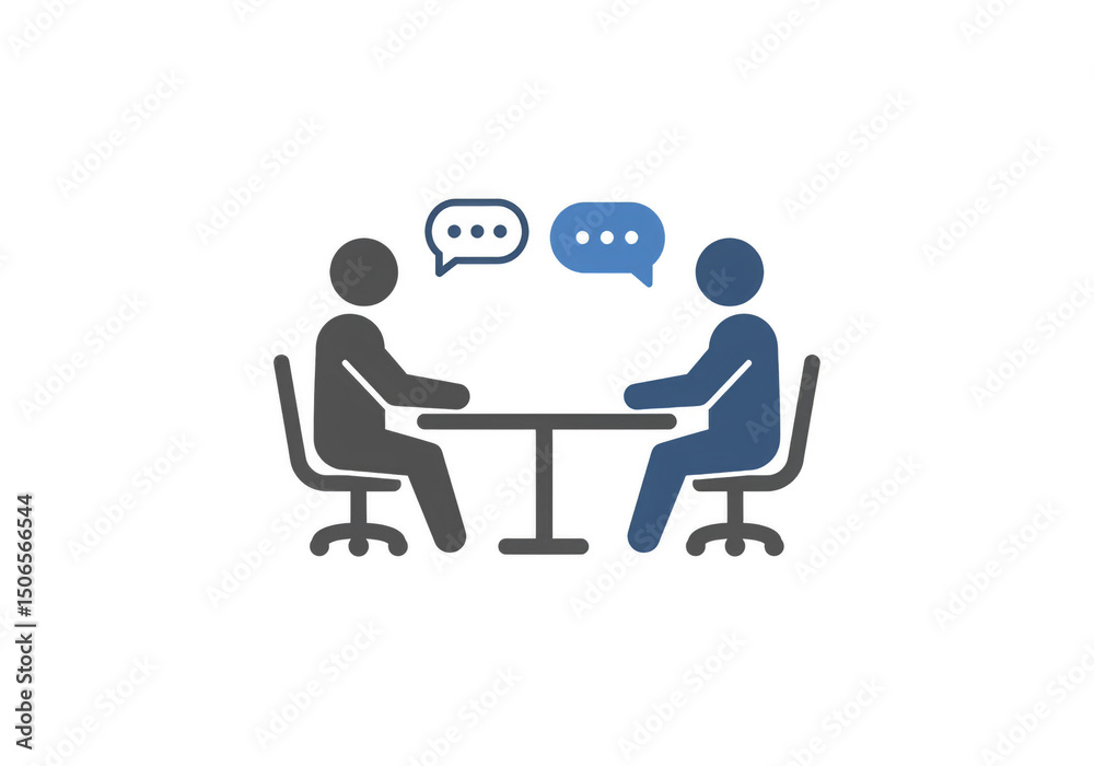 People at Business Meeting Transparent Background Illustration People at Business Meeting Transparent Background Illustration