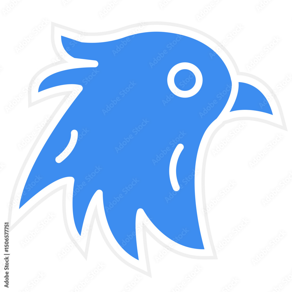Obraz premium Hawk Icon Style