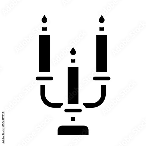 Candlestick Line Icon Style