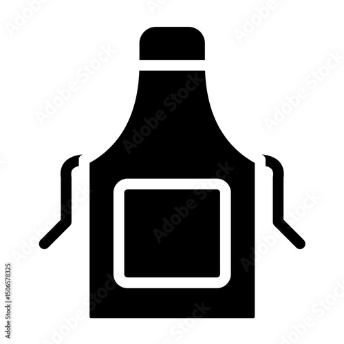 Apron Line Icon Style
