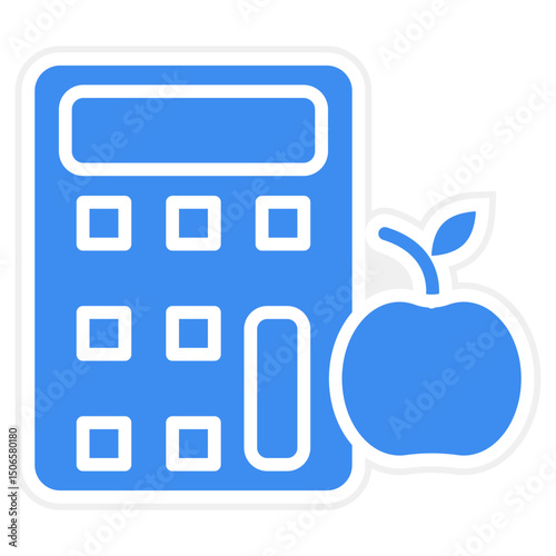Calorie Calculator Icon Style