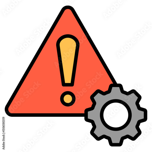 Risk outline color icon