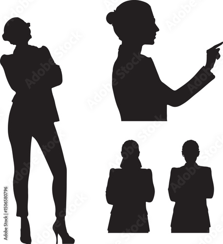 silhouettes of people ,business woman silhouette ,silhouette of a woman ,silhouettes of business people ,silhouette, woman, people, black, business, person, vector, illustration, body, businessman, ph