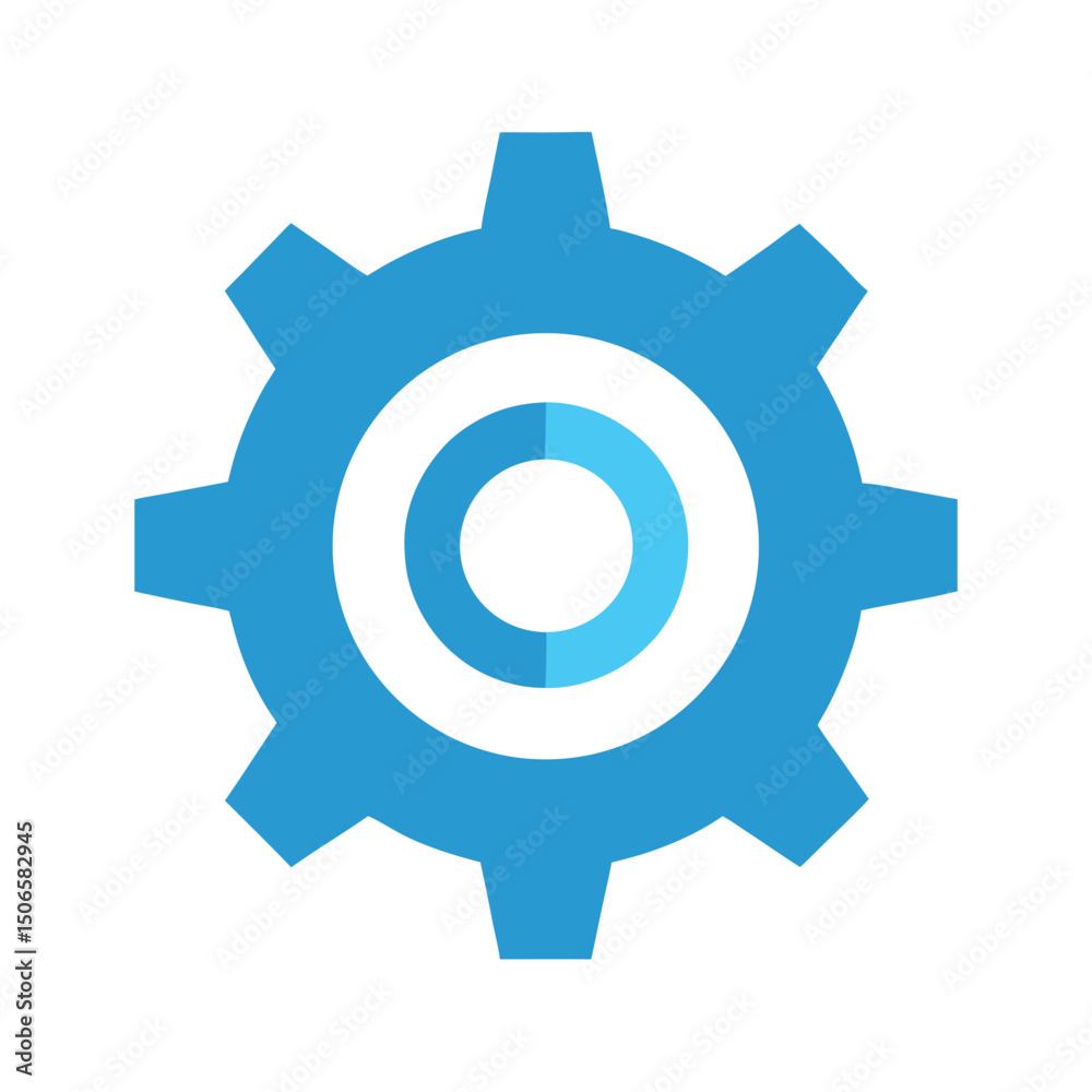 Settings Gear Icon for Configuration and Tools
