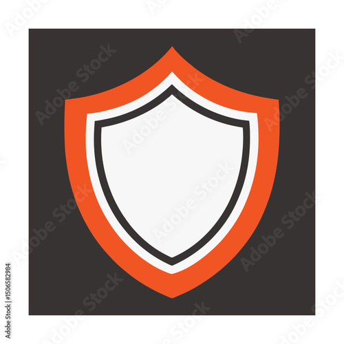 Shield Protection Icon for Security and Safety