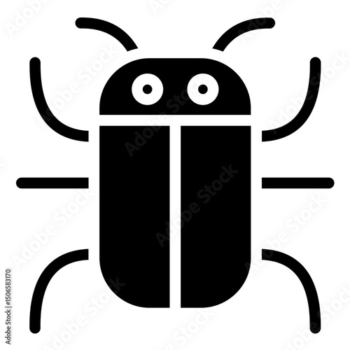 Bug Line Icon Style