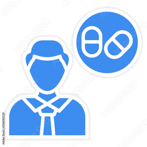 Drug Use Icon Style