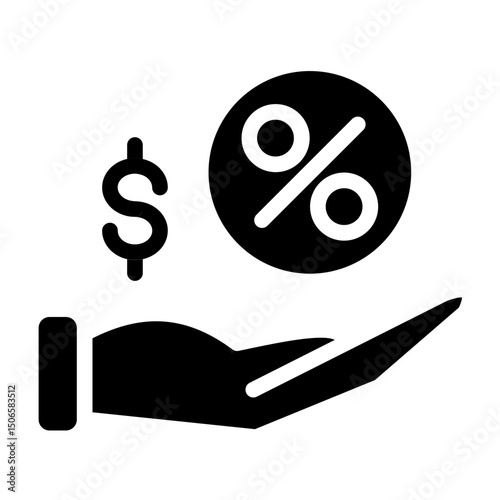 Loan Line Icon Style