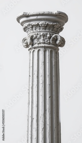 Corinthian Column Architecture Detail