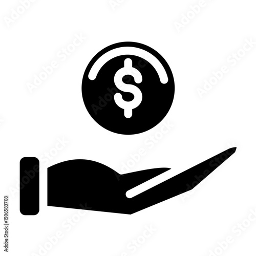 Debt Line Icon Style