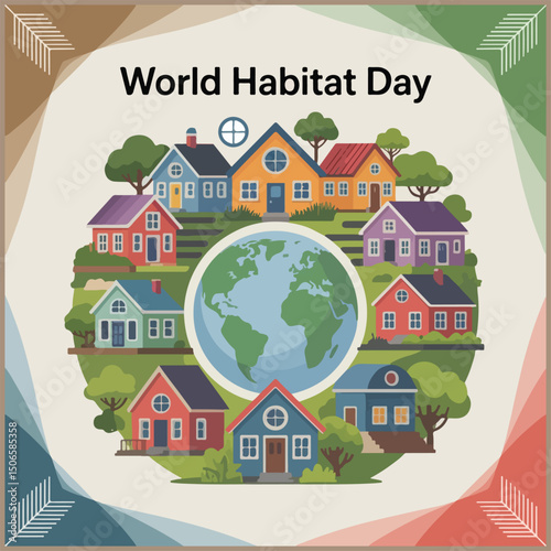 Promoting sustainable living, better cities—celebrate World Habitat Day for future generations.