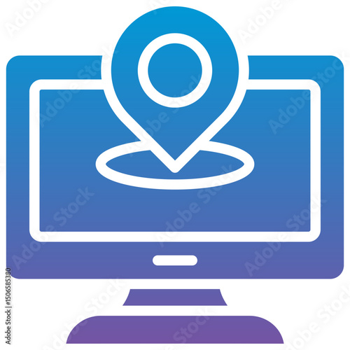 Location Monitor Icon