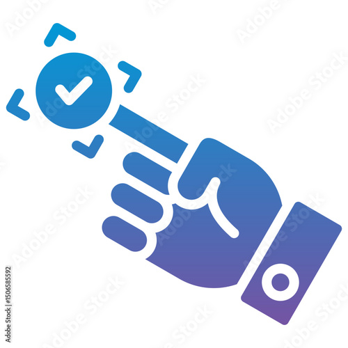 One Click Approval Icon