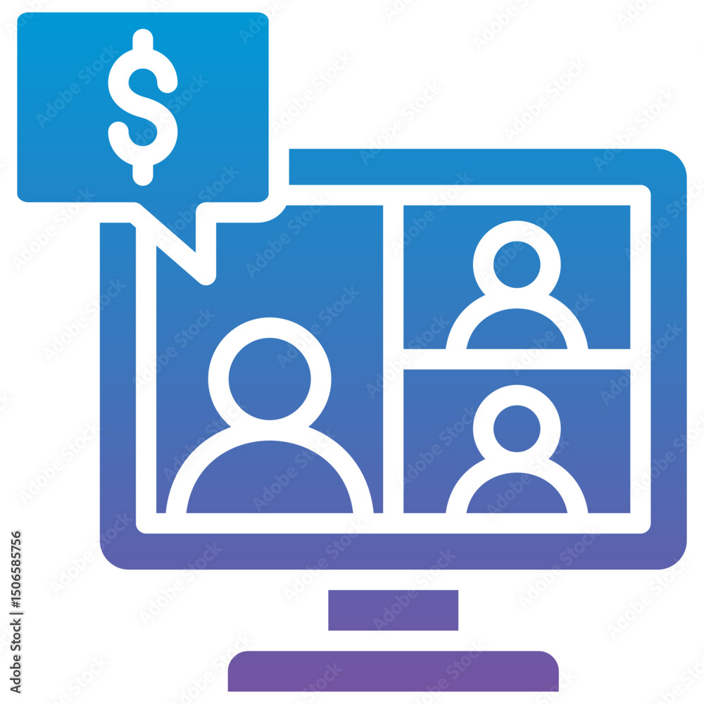 Paid Webinar Icon Paid Webinar Icon