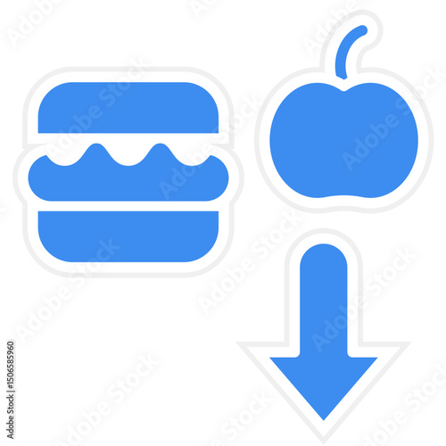 Calorie Deficit Icon Style