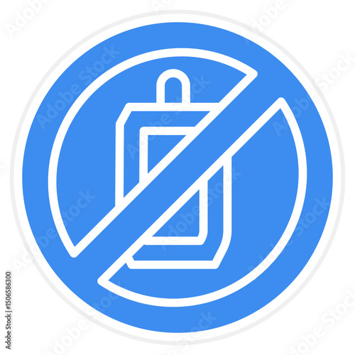 No Liquid Calories Icon Style