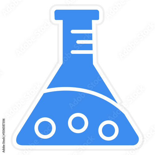 Volumetric Flask Icon Style