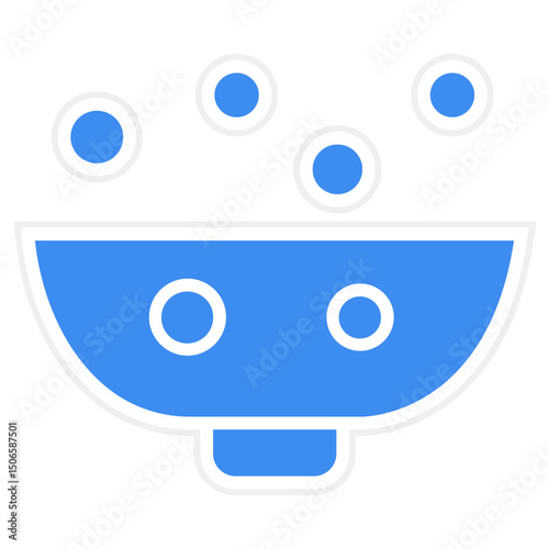 Evaporating Dish Icon Style