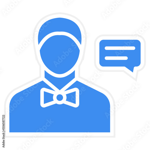 Consultant Male Icon Style