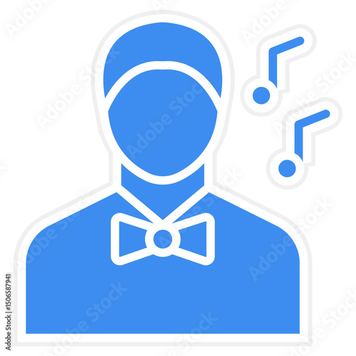Musician Male Icon Style
