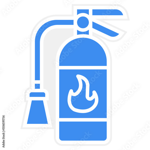 Fire Extinguisher Icon Style