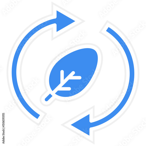Eco Friendly Materials Icon Style