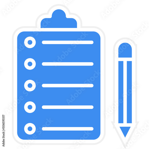School Test Icon Style
