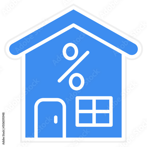 Home Office Tax Deductions Icon Style