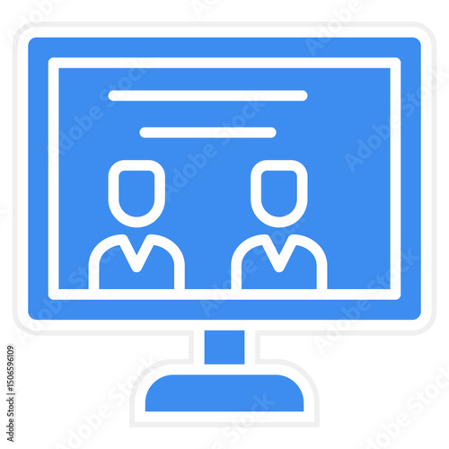 Online Meeting Icon Style