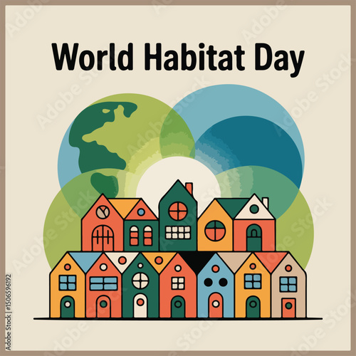 Promoting sustainable living, better cities—celebrate World Habitat Day for future generations.