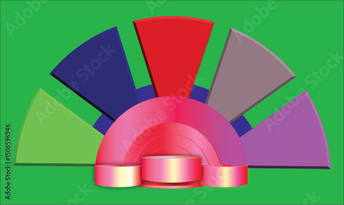  Product Display Vector Design 3D