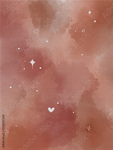 tan watercolor abstract hand painted background illustration