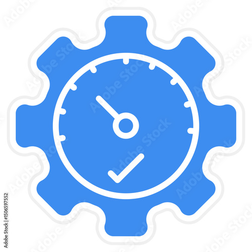 Constant Development Pace Icon Style