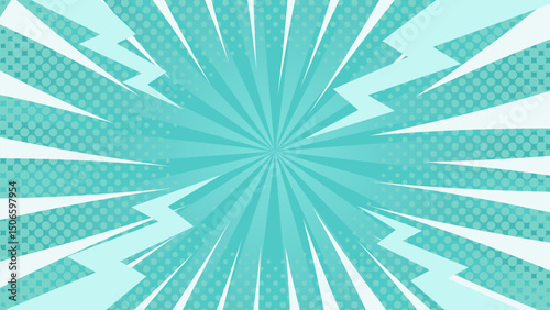 Flat comic style background Design