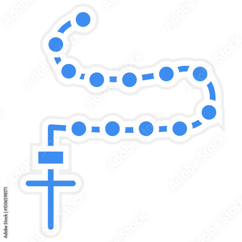 Rosary Icon Style