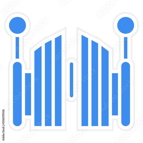 Entry Gate Icon Style