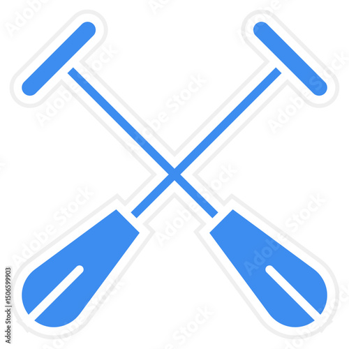 Paddles Icon Style