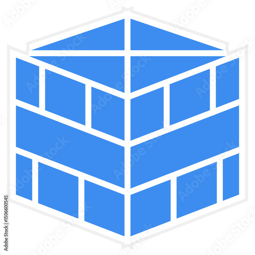Wooden Box Icon Style