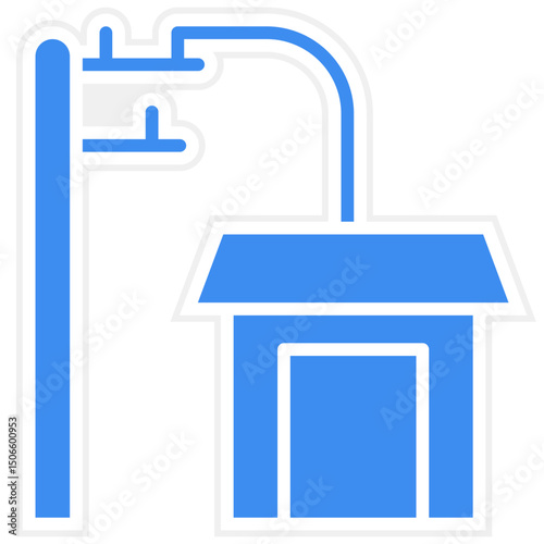 Power Housing Icon Style