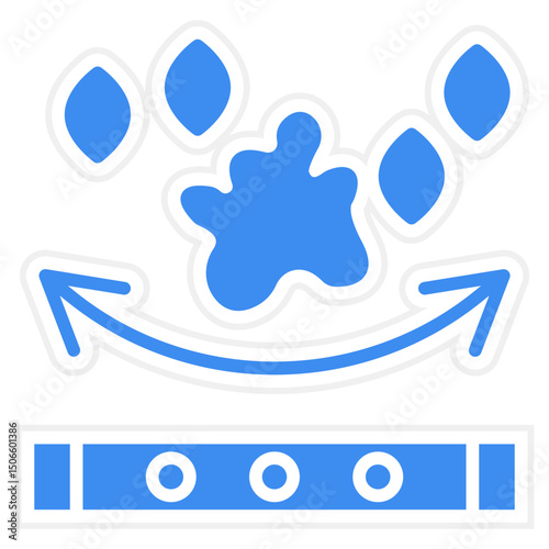 Stain Repellent Icon Style