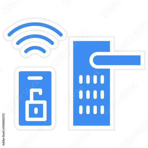 Smart Lock Icon Style