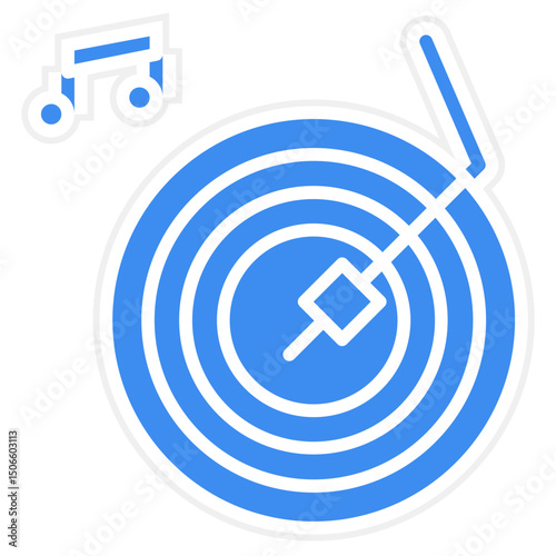 Vinyl Icon Style
