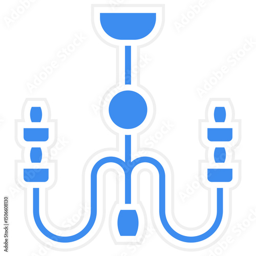 Chandelier Icon Style