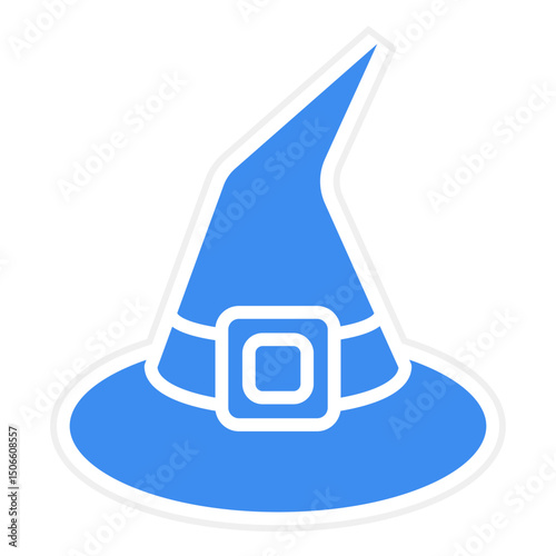 Witch Hat Icon Style