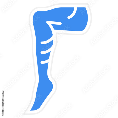 Leg Icon Style