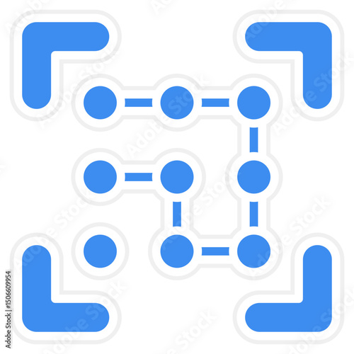 Pattern Recognition Icon Style